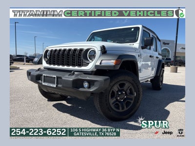 2025 Jeep Wrangler 4-Door Sport 4x4