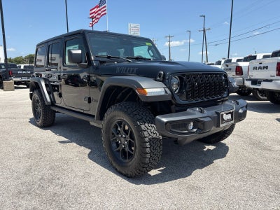 2026 Jeep Wrangler WRANGLER 4-DOOR WILLYS