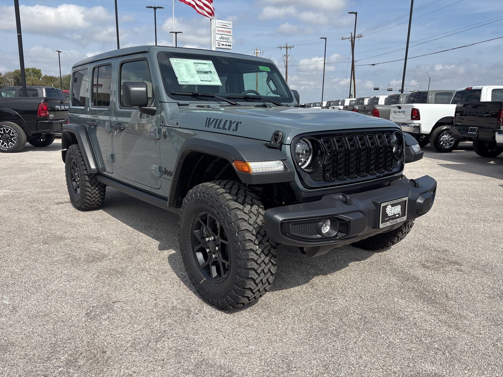 2026 Jeep Wrangler WRANGLER 4-DOOR WILLYS
