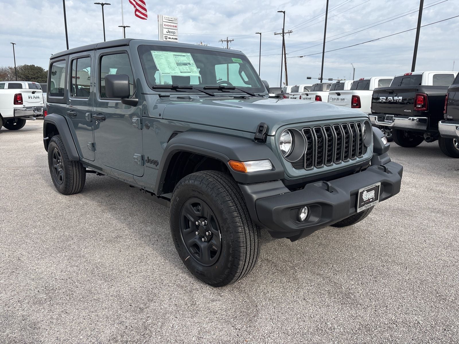 2026 Jeep Wrangler WRANGLER 4-DOOR SPORT