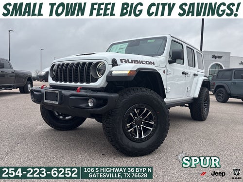 2026 Jeep Wrangler WRANGLER 4-DOOR RUBICON X