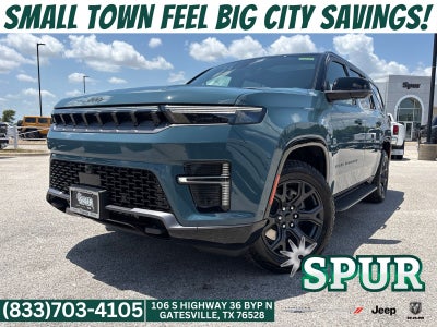 2026 Jeep Grand Wagoneer GRAND WAGONEER UPLAND 4X4
