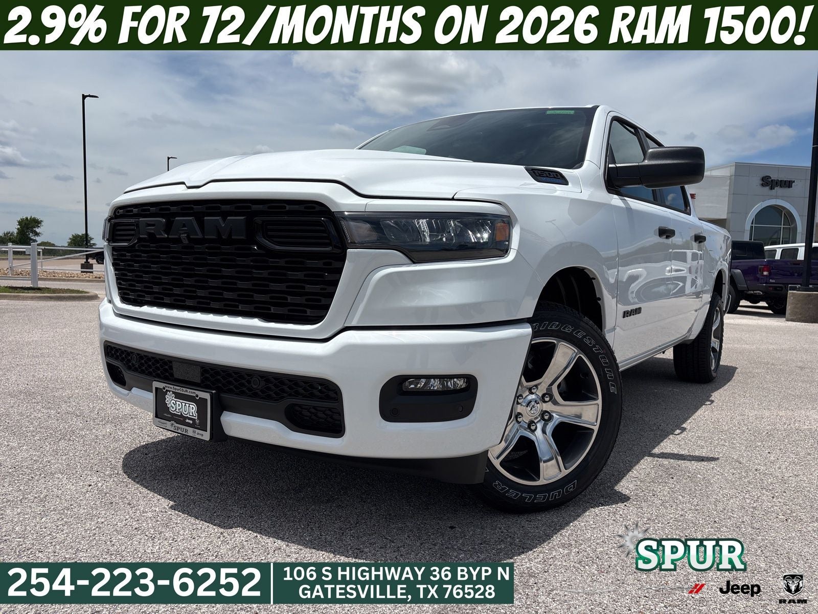 2026 RAM Ram 1500 RAM 1500 EXPRESS CREW CAB 4X2 5'7' BOX