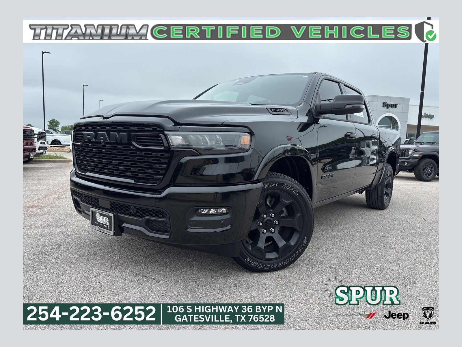 2025 RAM Ram 1500 Lone Star Crew Cab 4x4 5'7' Box
