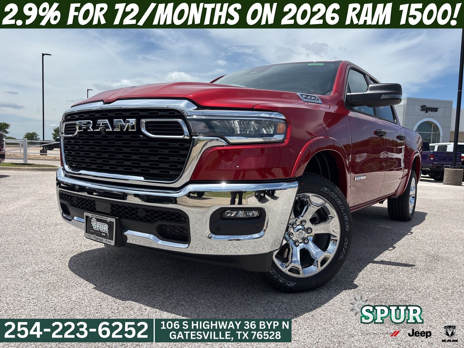 2026 RAM Ram 1500 RAM 1500 LONE STAR CREW CAB 4X4 5'7' BOX