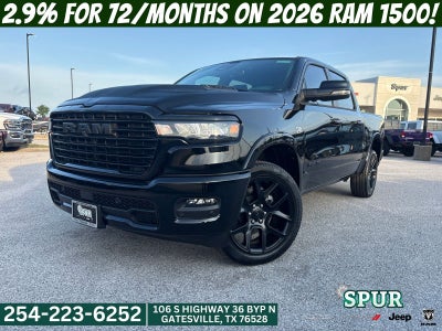 2026 RAM Ram 1500 RAM 1500 LARAMIE CREW CAB 4X4 5'7' BOX