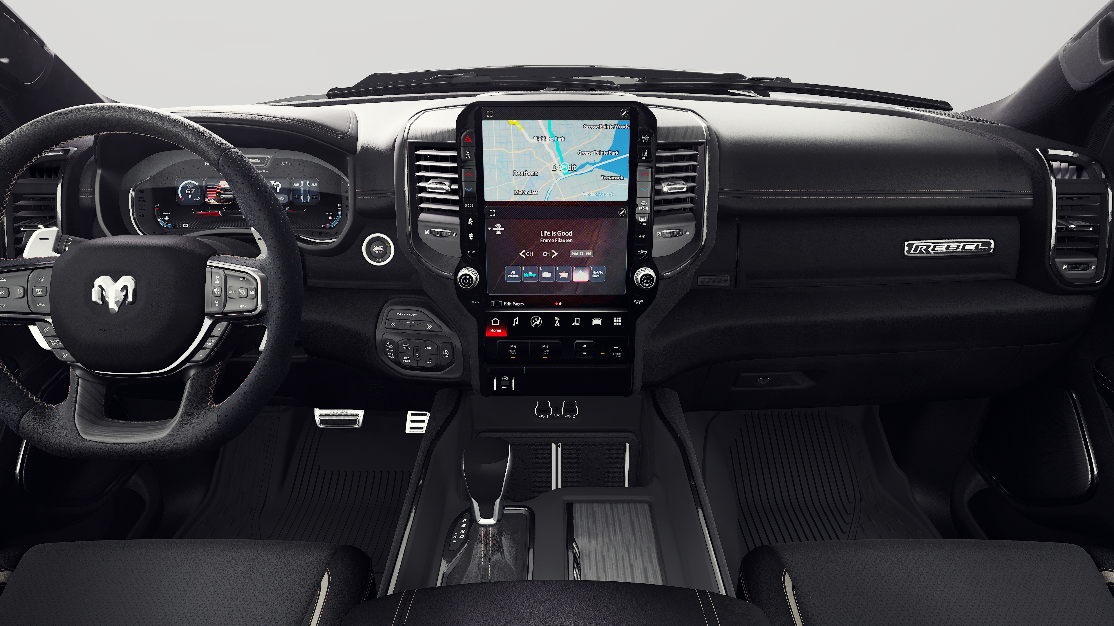 2027 RAM Ram 1500 RAM 1500 REBEL CREW CAB 4X4 5'7' BOX
