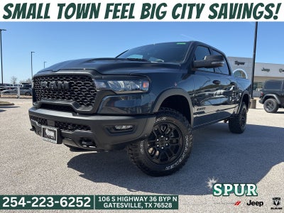 2026 RAM Ram 1500 RAM 1500 REBEL CREW CAB 4X4 5'7' BOX