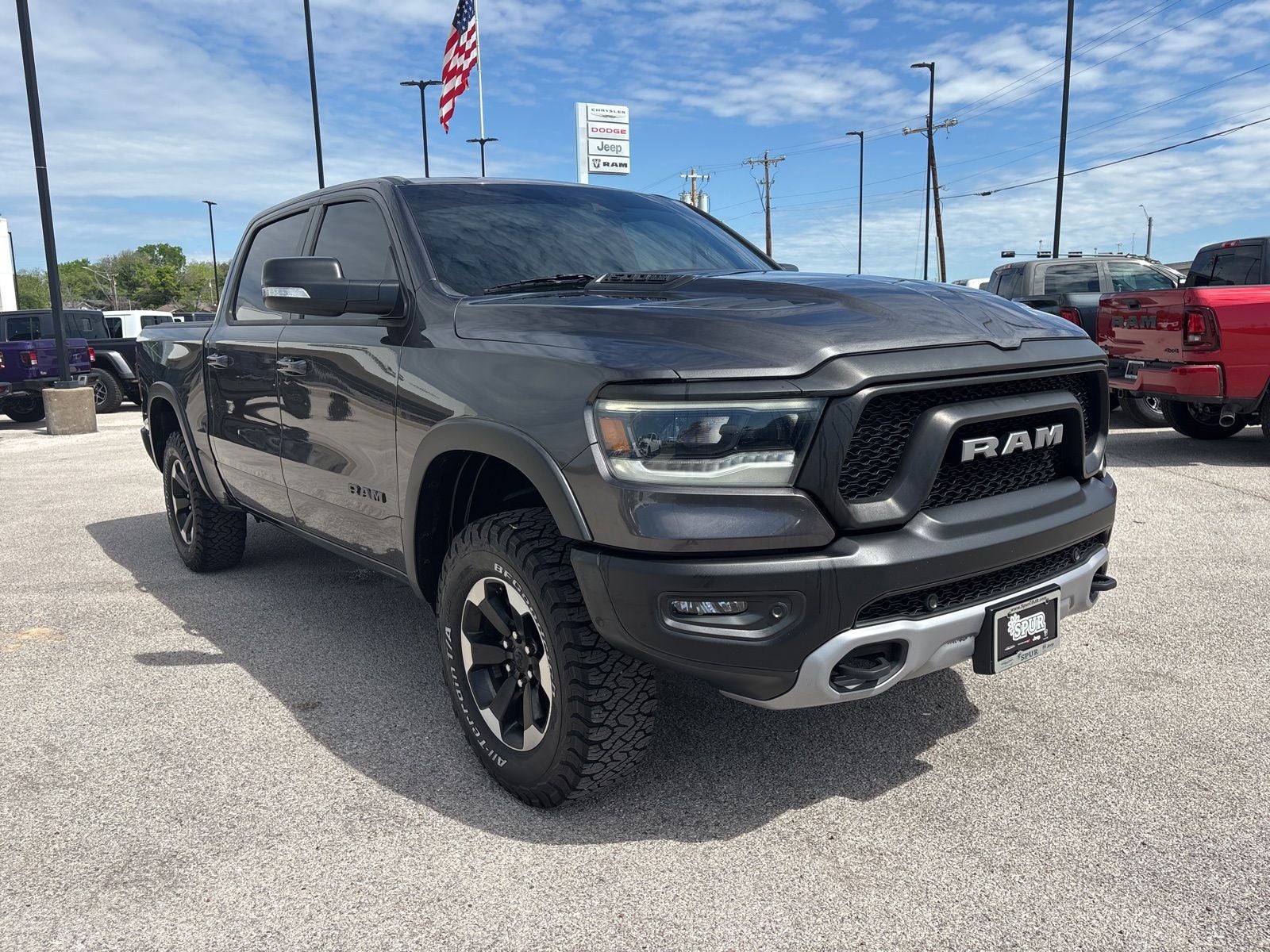 2021 RAM Ram 1500 Rebel Crew Cab 4x4 5'7' Box