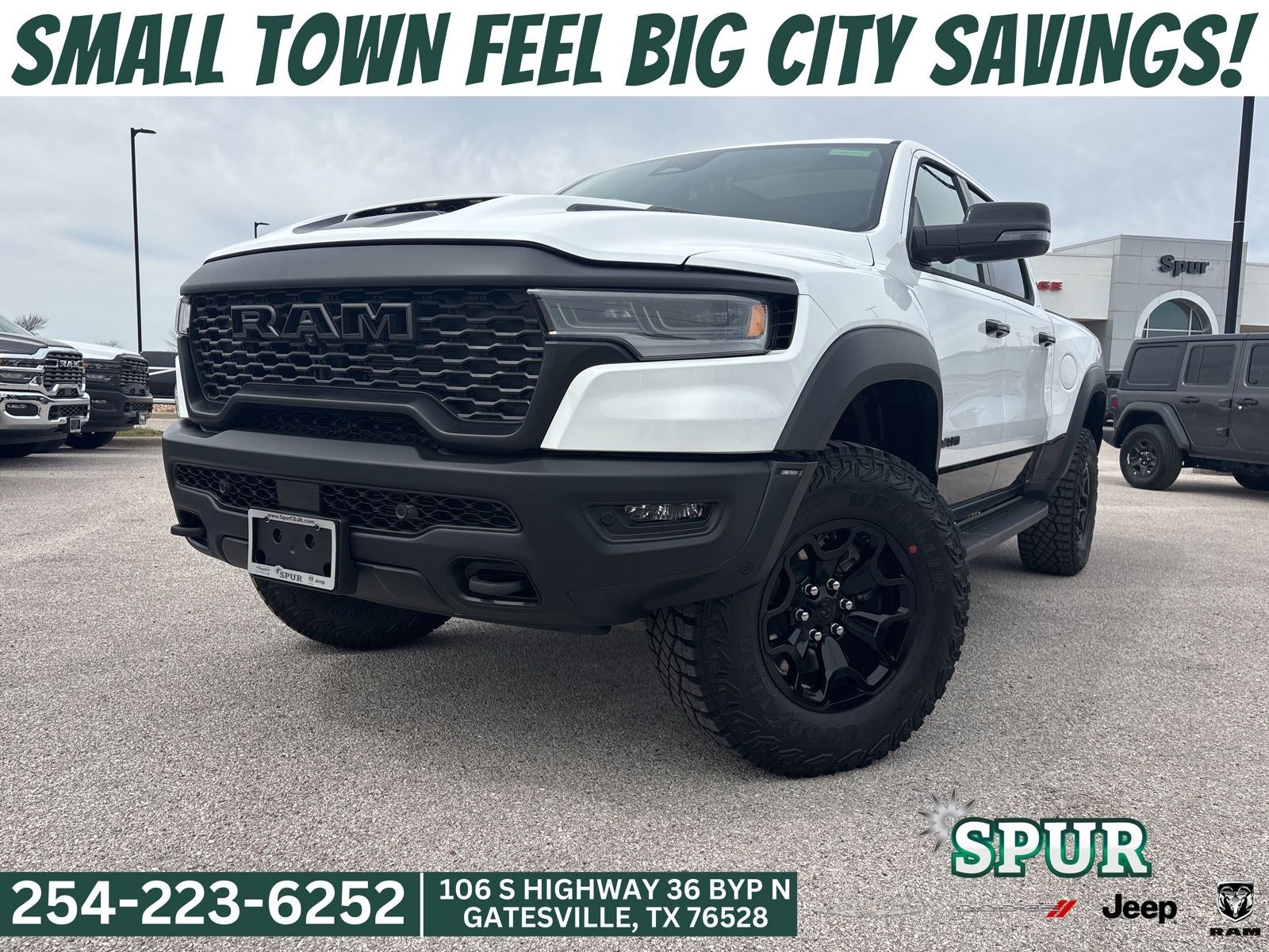 2026 RAM Ram 1500 RAM 1500 RHO CREW CAB 4X4 5'7' BOX