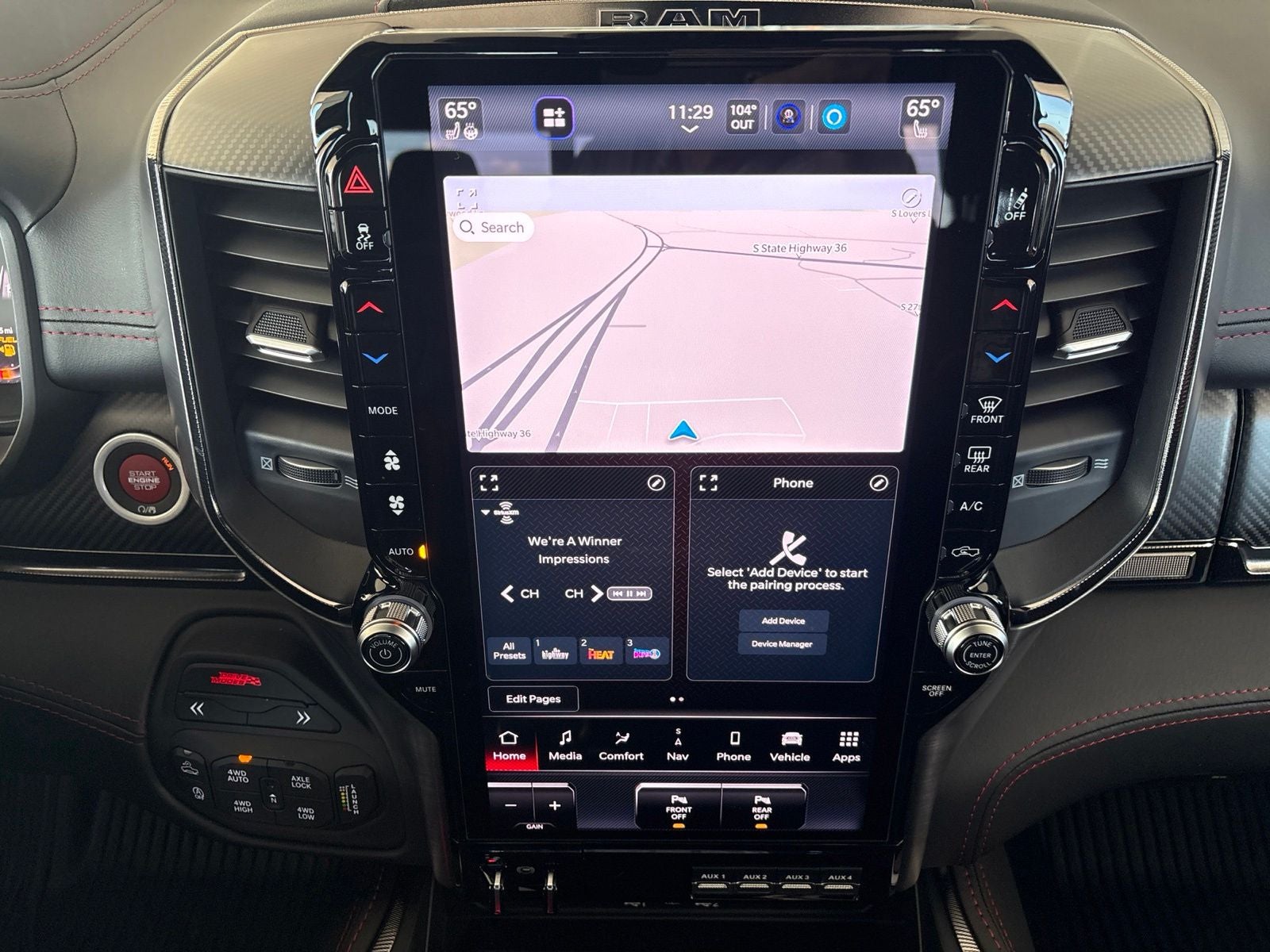 2027 RAM Ram 1500 RAM 1500 TRX SRT CREW CAB 4X4 5'7' BOX