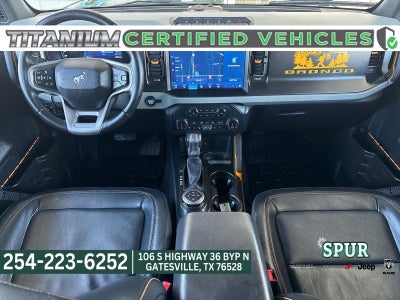 2022 Ford Bronco Badlands