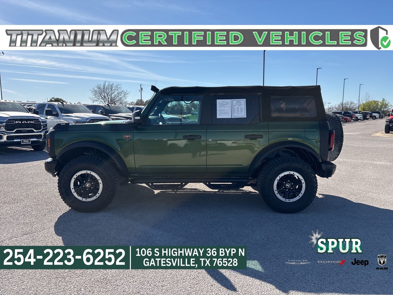 2022 Ford Bronco Badlands