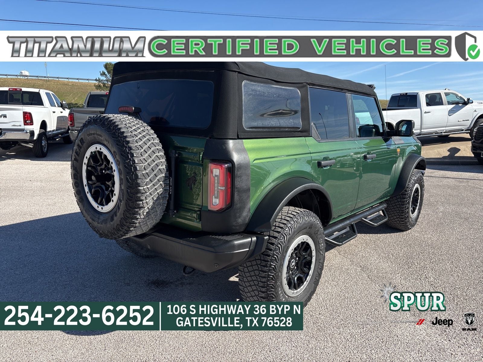 2022 Ford Bronco Badlands