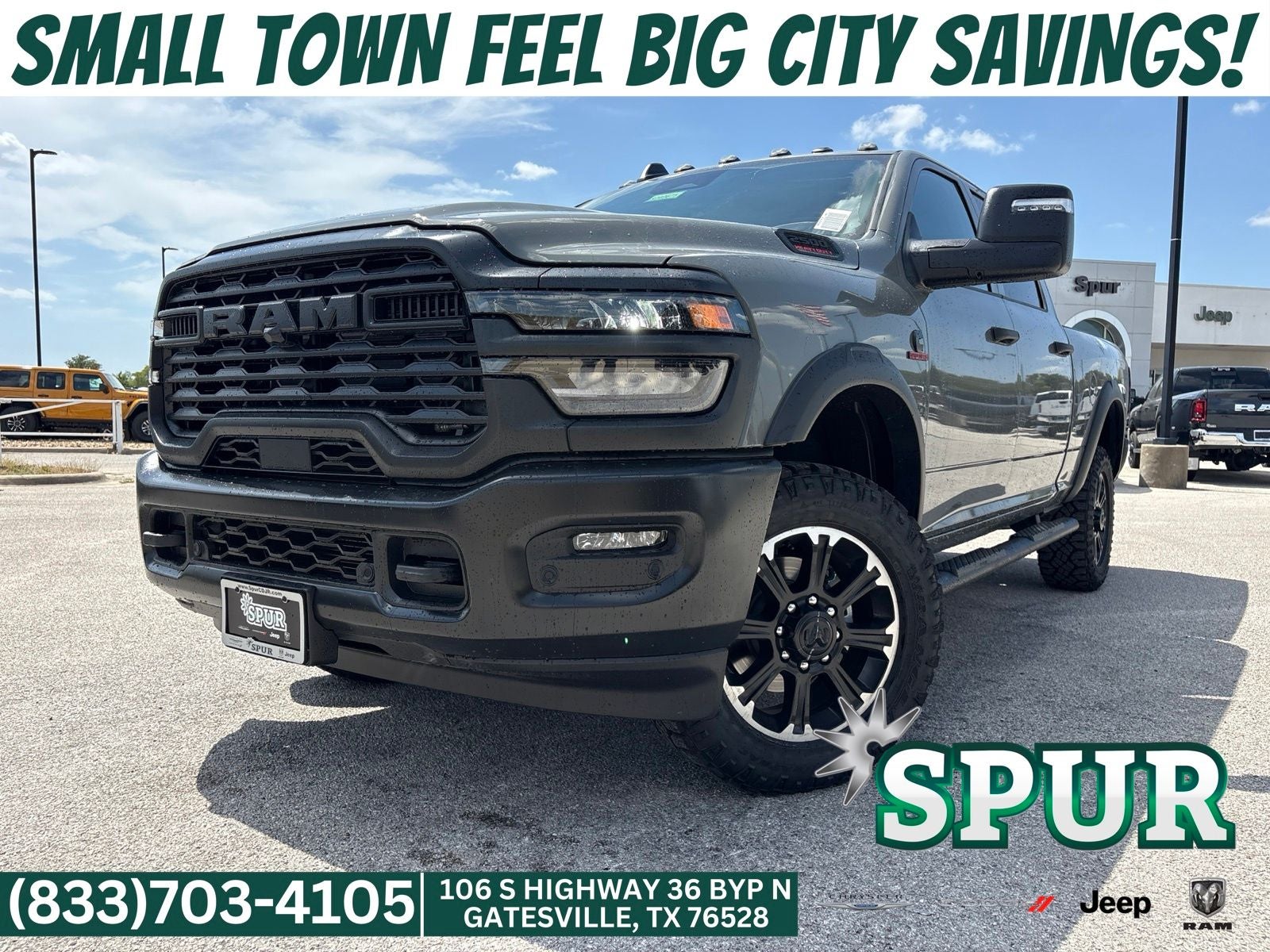 2026 RAM Ram 2500 Warlock Crew Cab 4x4 6'4' Box