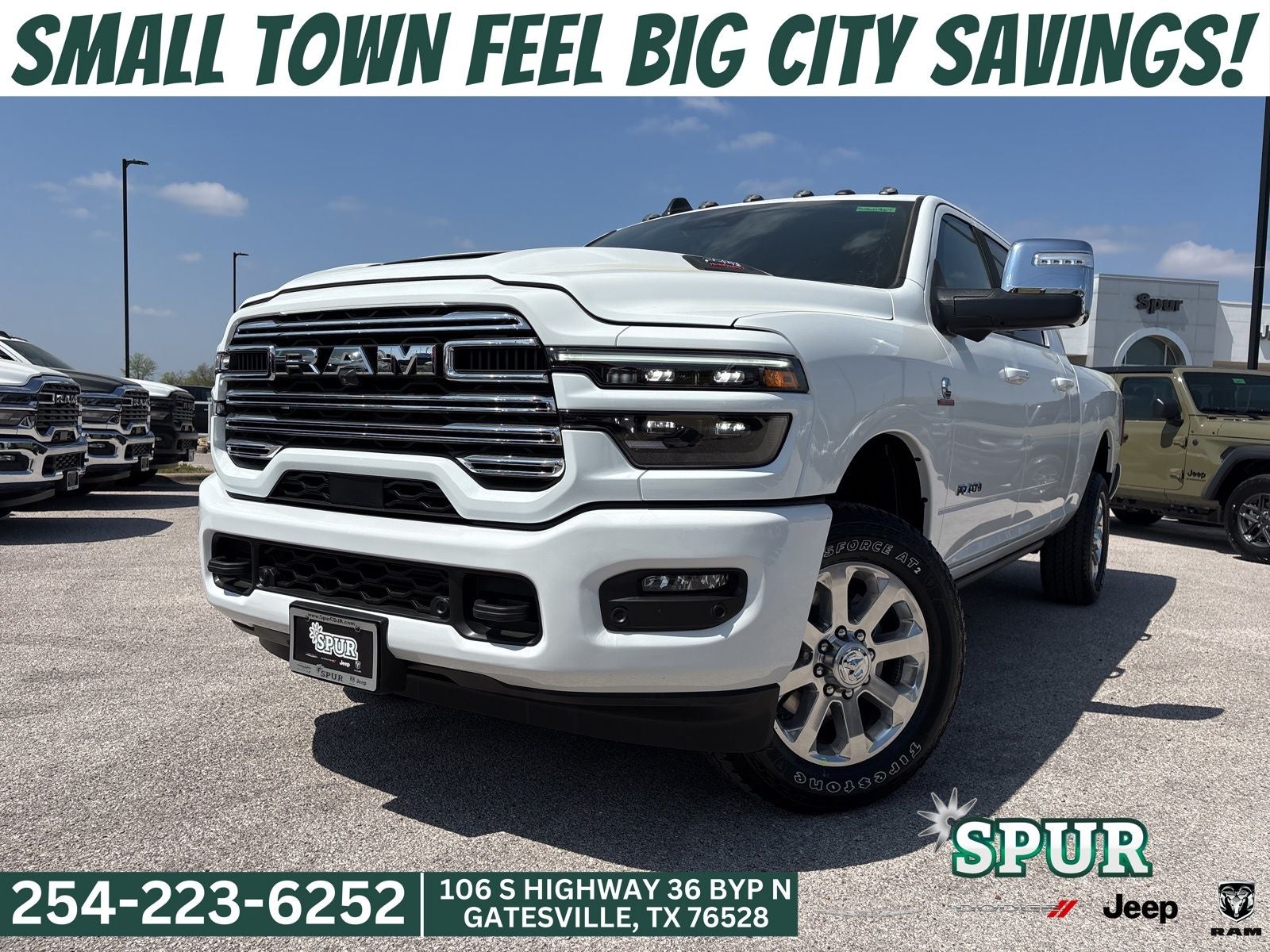 2026 RAM Ram 2500 RAM 2500 LARAMIE MEGA CAB 4X4 6'4' BOX