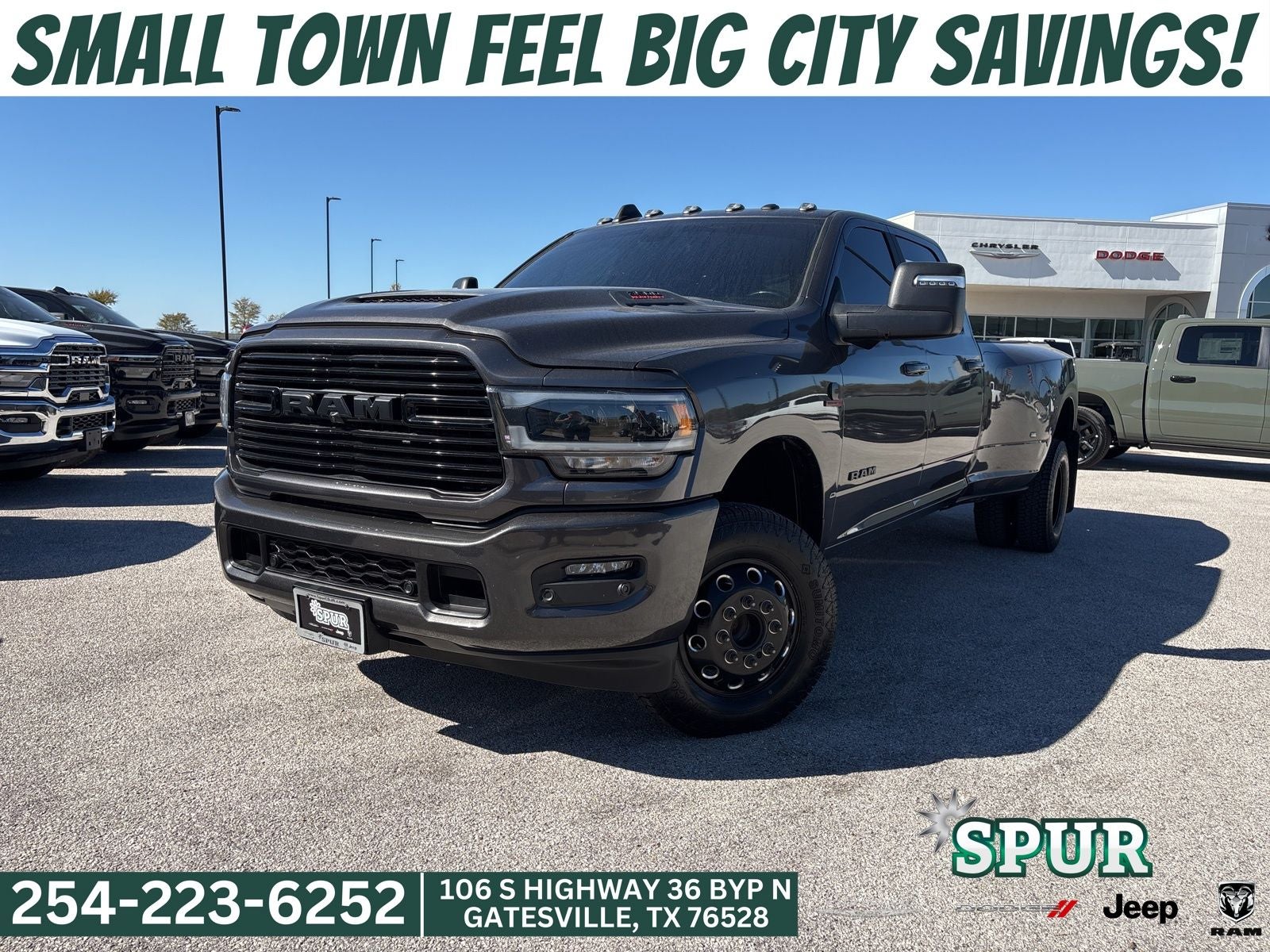 2024 RAM Ram 3500 Laramie Crew Cab 4x4 8' Box