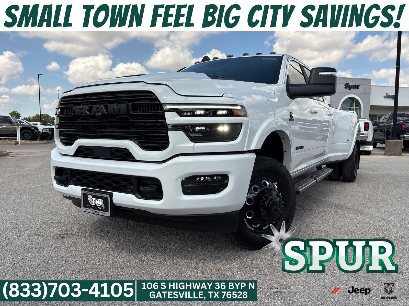 2027 RAM Ram 3500 RAM 3500 LARAMIE CREW CAB 4X4 8' BOX