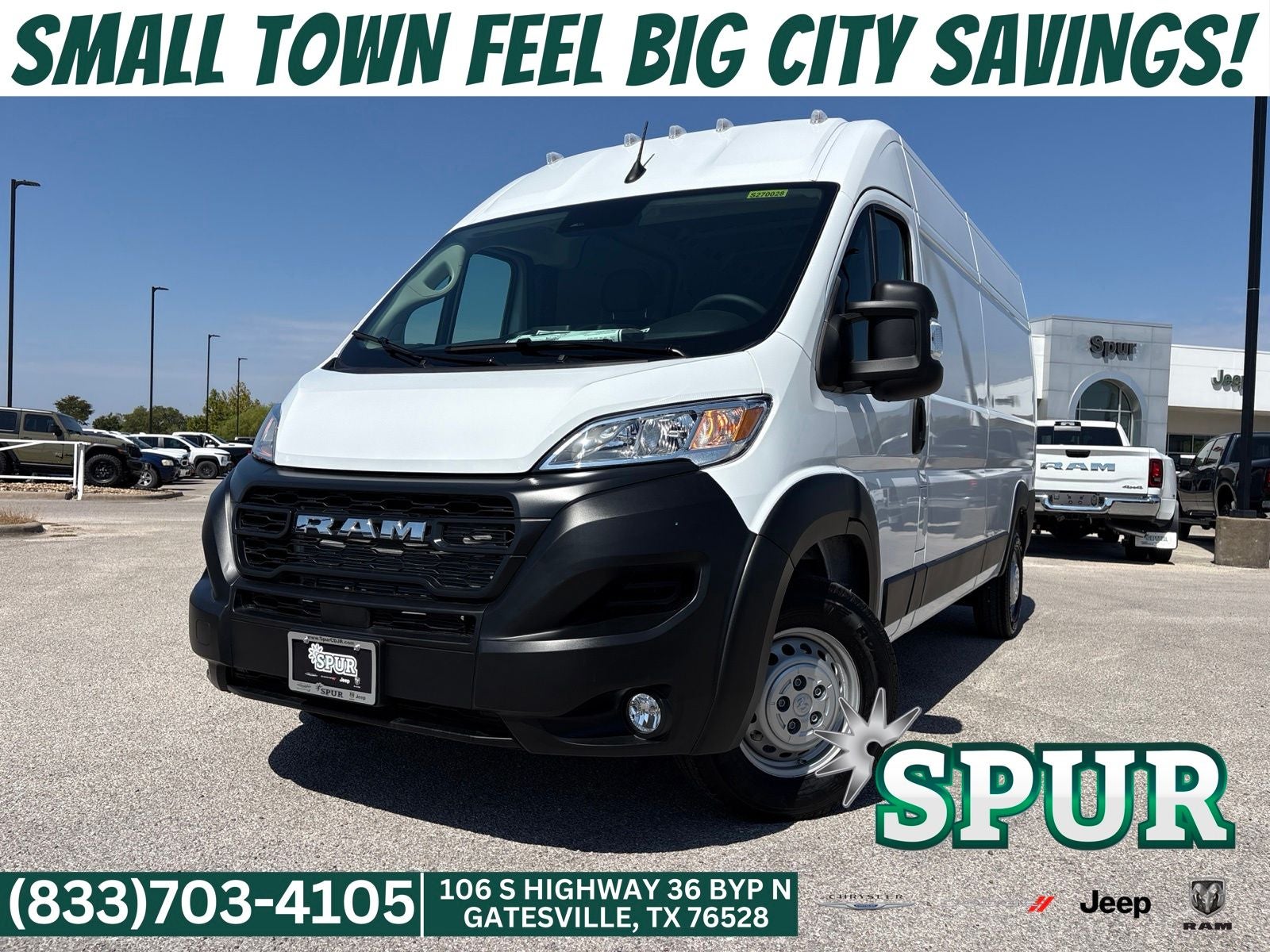 2027 RAM ProMaster Cargo Van Tradesman