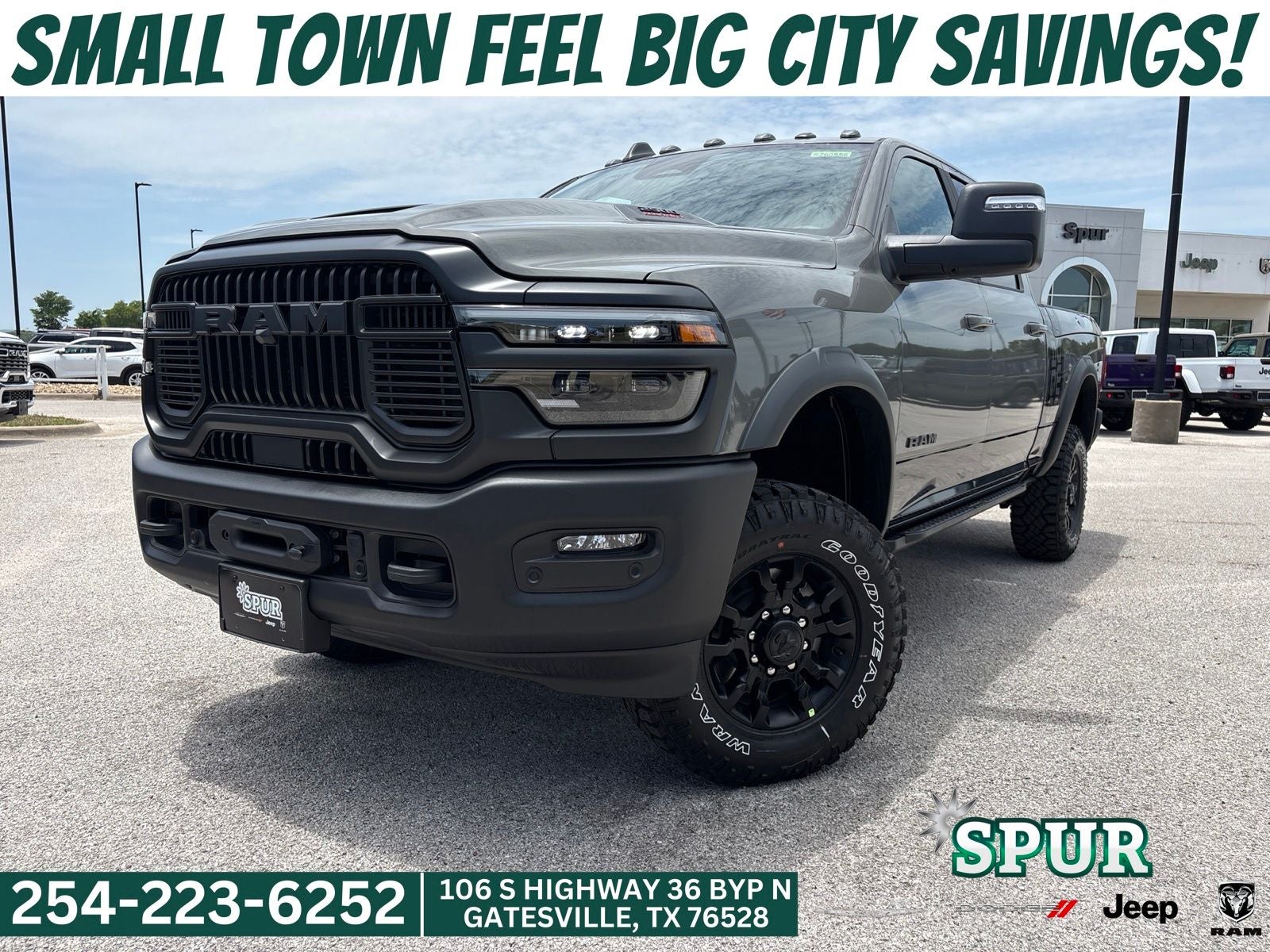 2026 RAM Ram 2500 RAM 2500 POWER WAGON CREW CAB 4X4 6'4' BOX