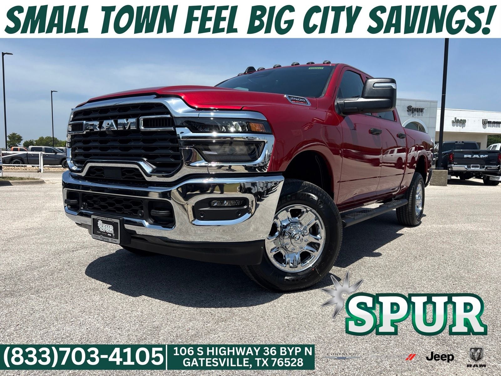 2026 RAM Ram 2500 RAM 2500 TRADESMAN CREW CAB 4X4 6'4' BOX