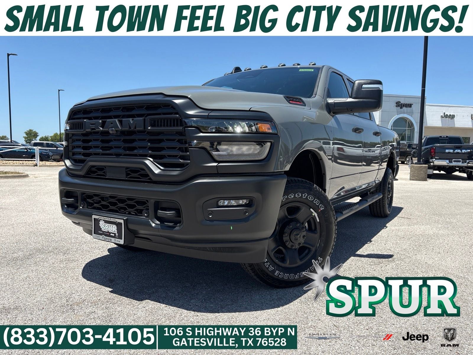 2026 RAM Ram 2500 RAM 2500 TRADESMAN CREW CAB 4X4 6'4' BOX