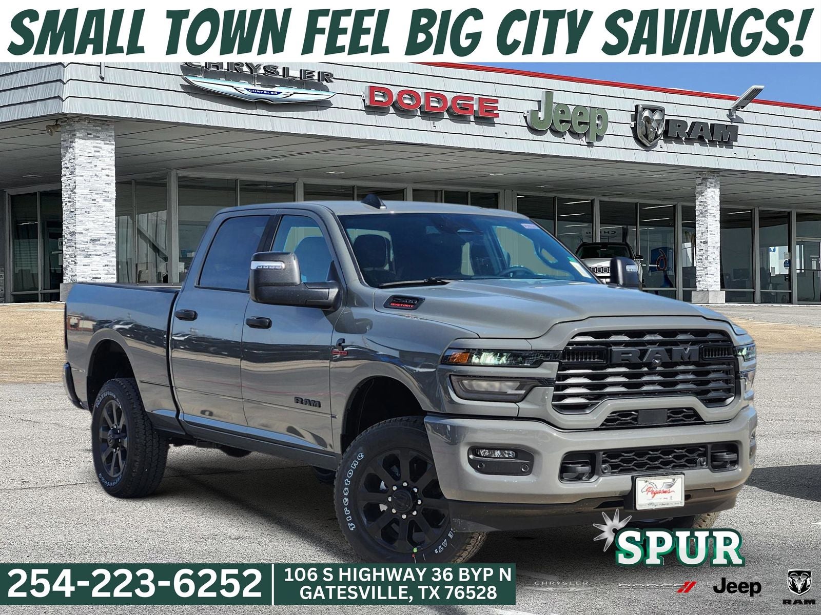 2026 RAM Ram 2500 RAM 2500 LONE STAR CREW CAB 4X4 6'4' BOX