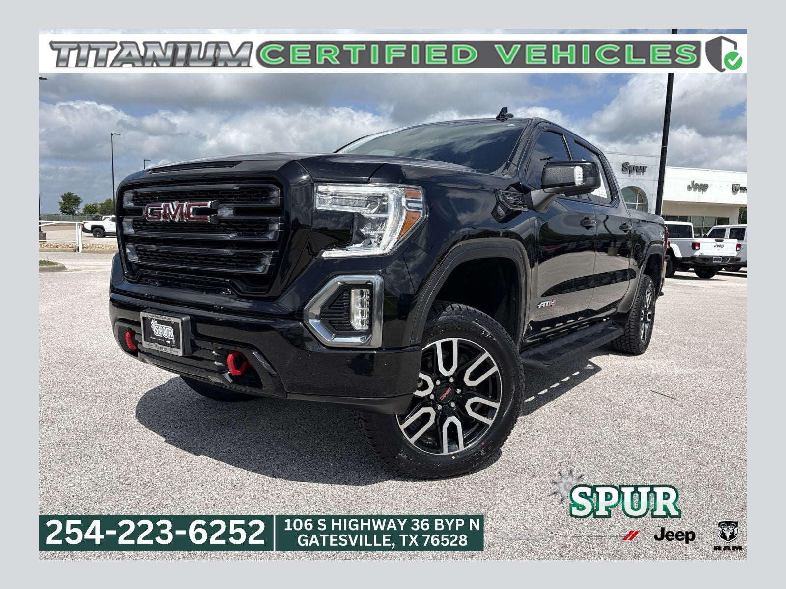 2021 GMC Sierra 1500 4WD Crew Cab Short Box AT4