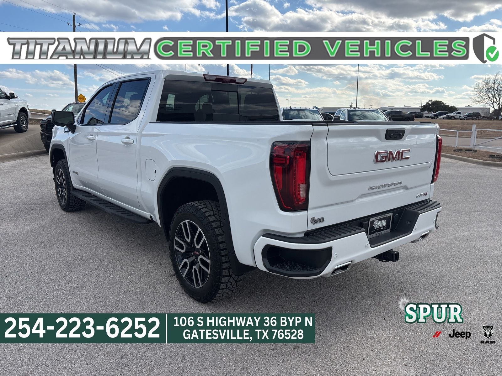 2026 GMC Sierra 1500 Crew Cab, Short Bed, AT4, 4WD