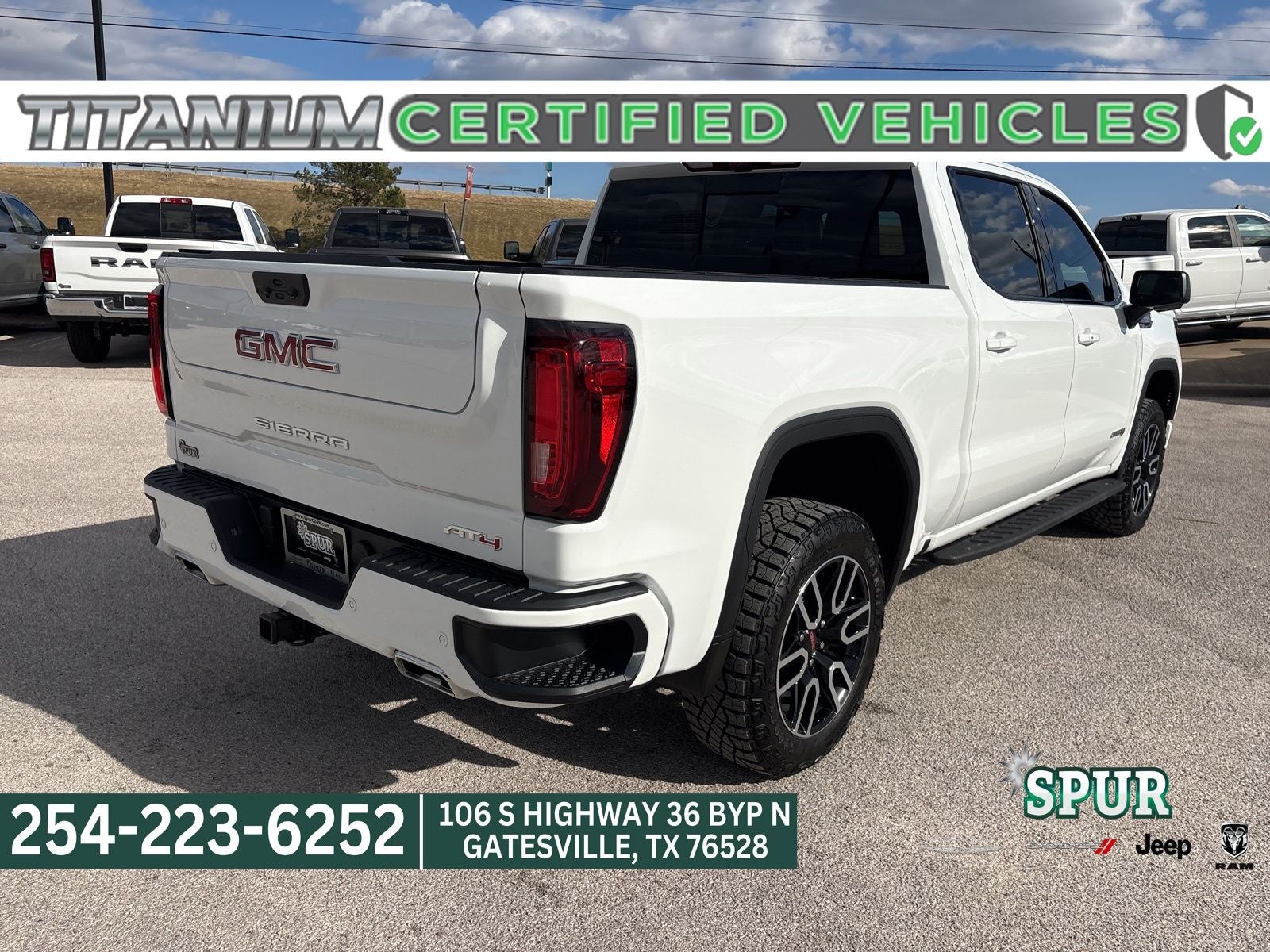 2026 GMC Sierra 1500 Crew Cab, Short Bed, AT4, 4WD