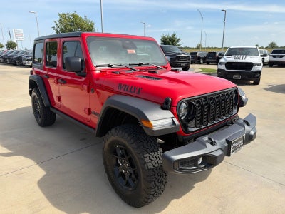 2026 Jeep Wrangler WRANGLER 4-DOOR WILLYS