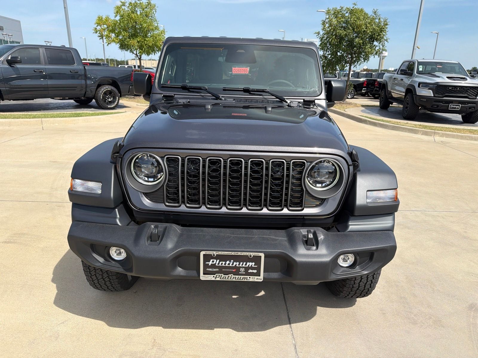 2026 Jeep Wrangler WRANGLER 4-DOOR SPORT S