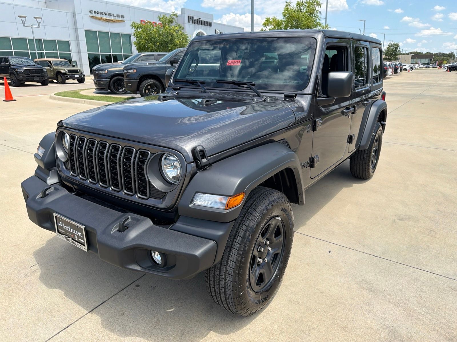 2026 Jeep Wrangler WRANGLER 4-DOOR SPORT