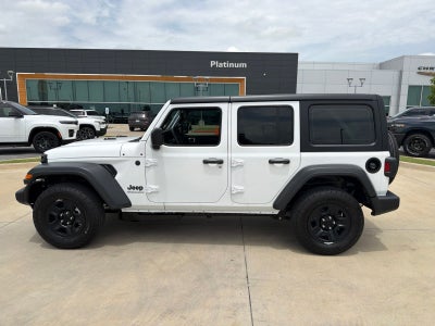 2026 Jeep Wrangler WRANGLER 4-DOOR SPORT