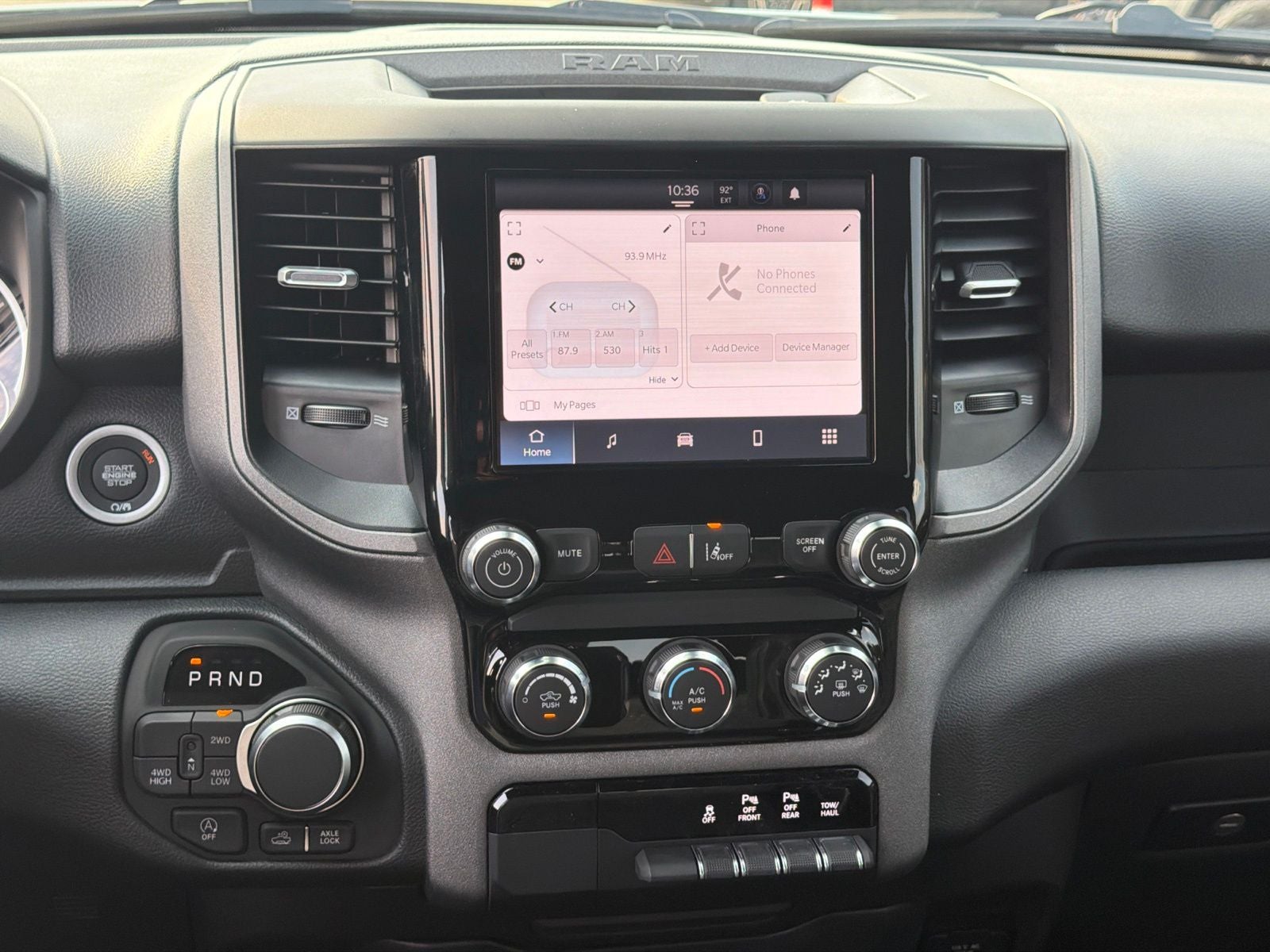 2026 RAM Ram 1500 RAM 1500 WARLOCK CREW CAB 4X4 5'7' BOX