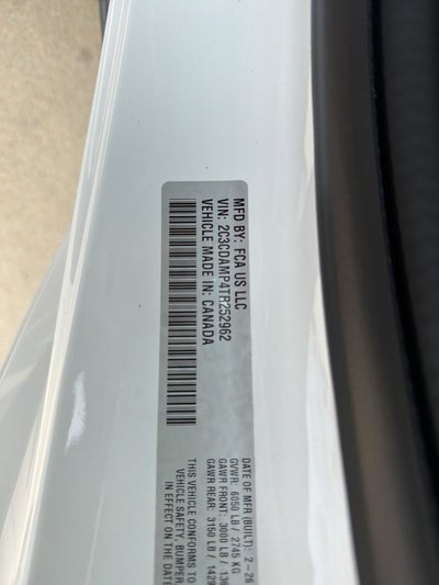 2026 Dodge Charger CHARGER SCAT PACK PLUS 2-DOOR AWD