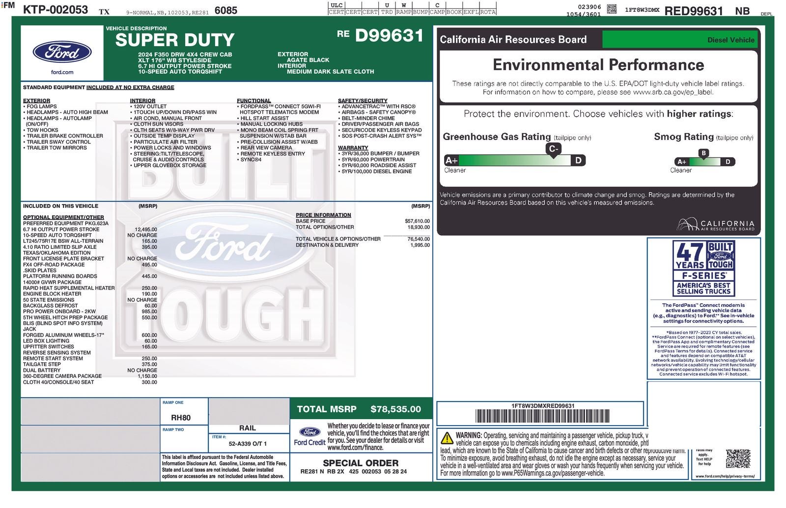 2024 Ford F-350SD XLT
