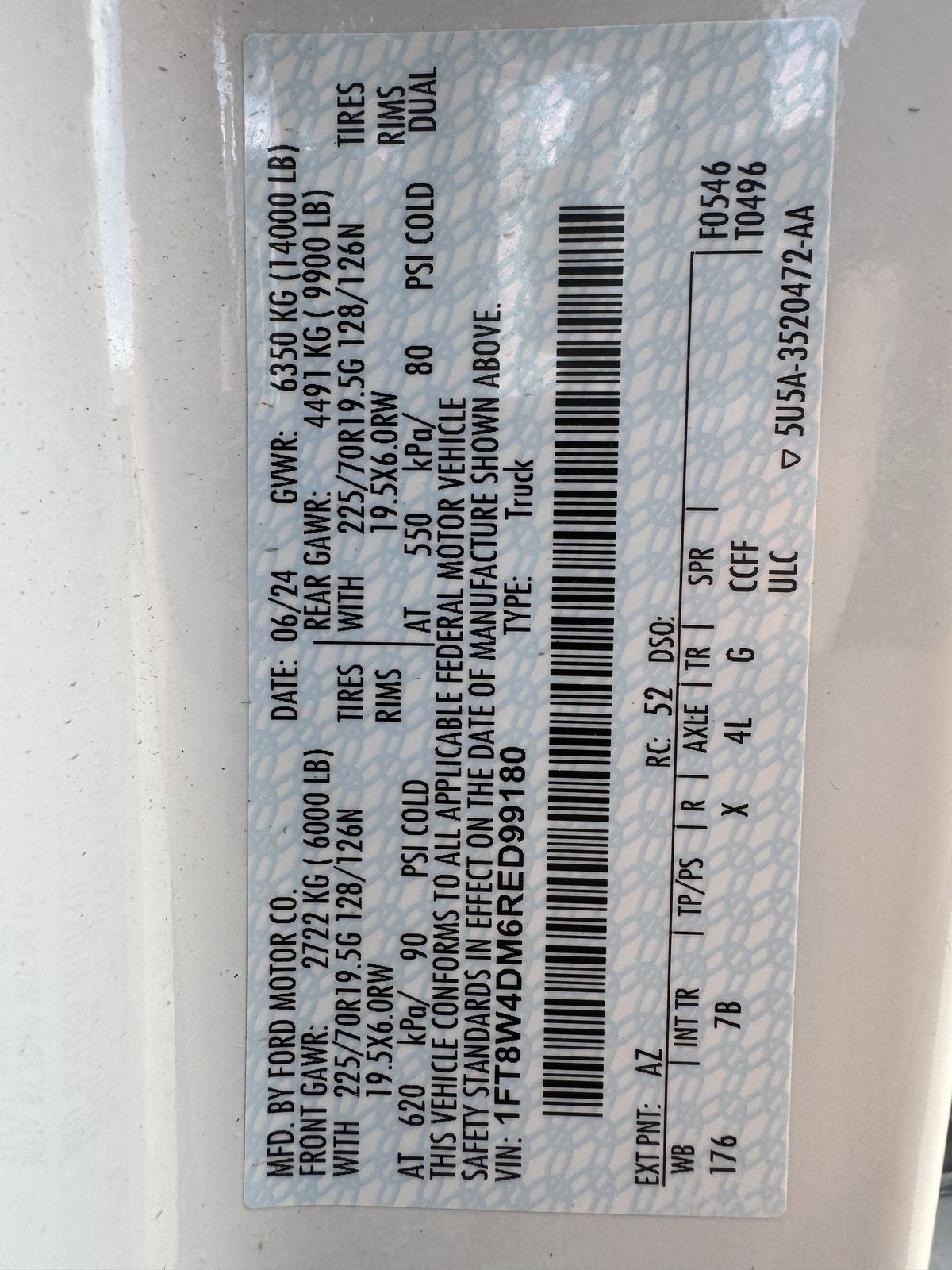 2024 Ford F-450SD Platinum DRW