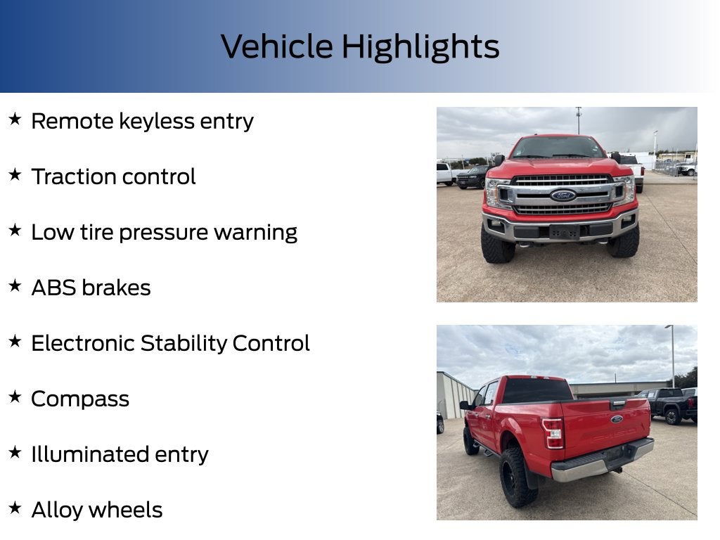 2018 Ford F-150 XLT