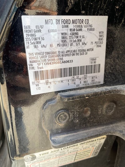 2008 Ford F-450SD Lariat DRW