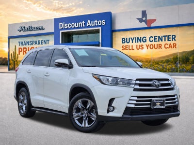 2019 Toyota Highlander Limited Platinum