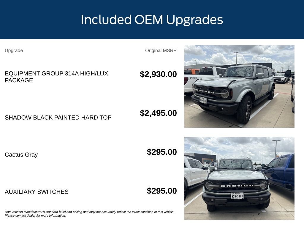 2024 Ford Bronco Outer Banks