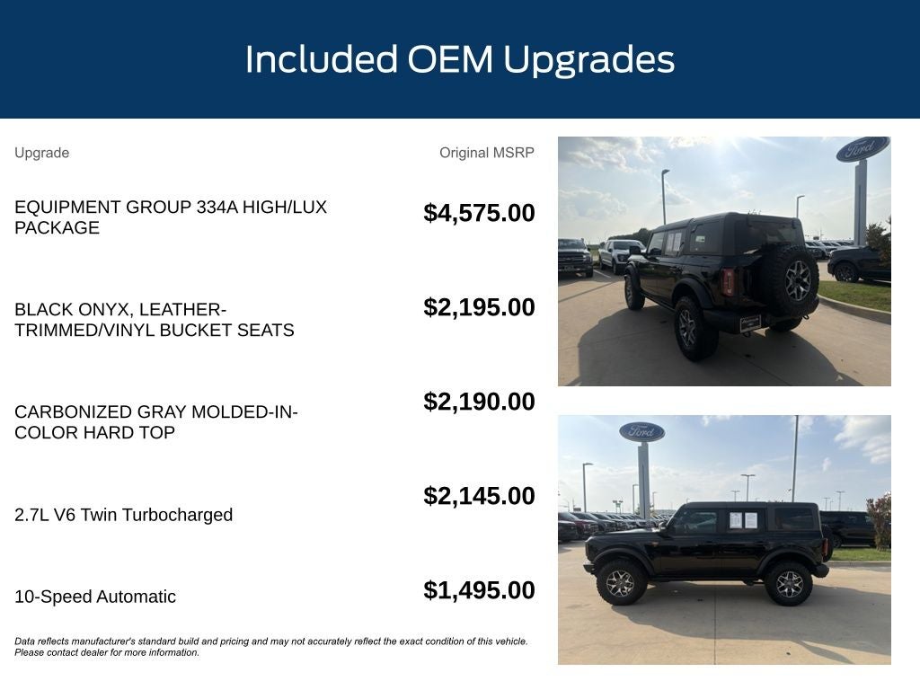 2024 Ford Bronco Badlands