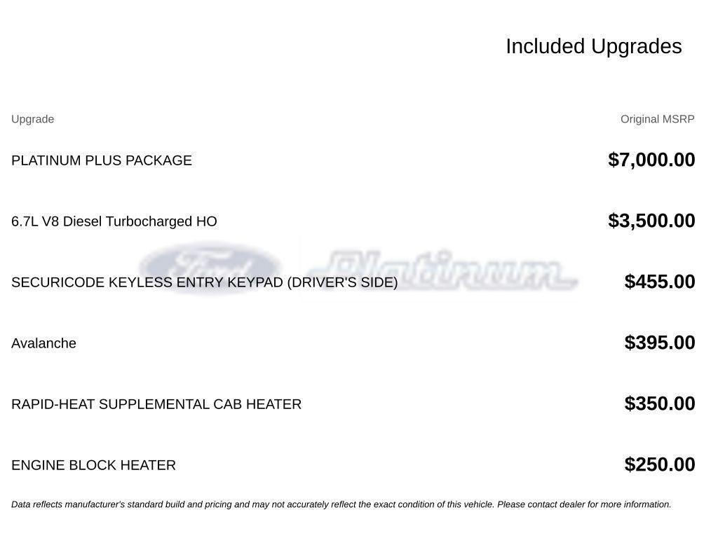 2026 Ford F-450SD Platinum DRW