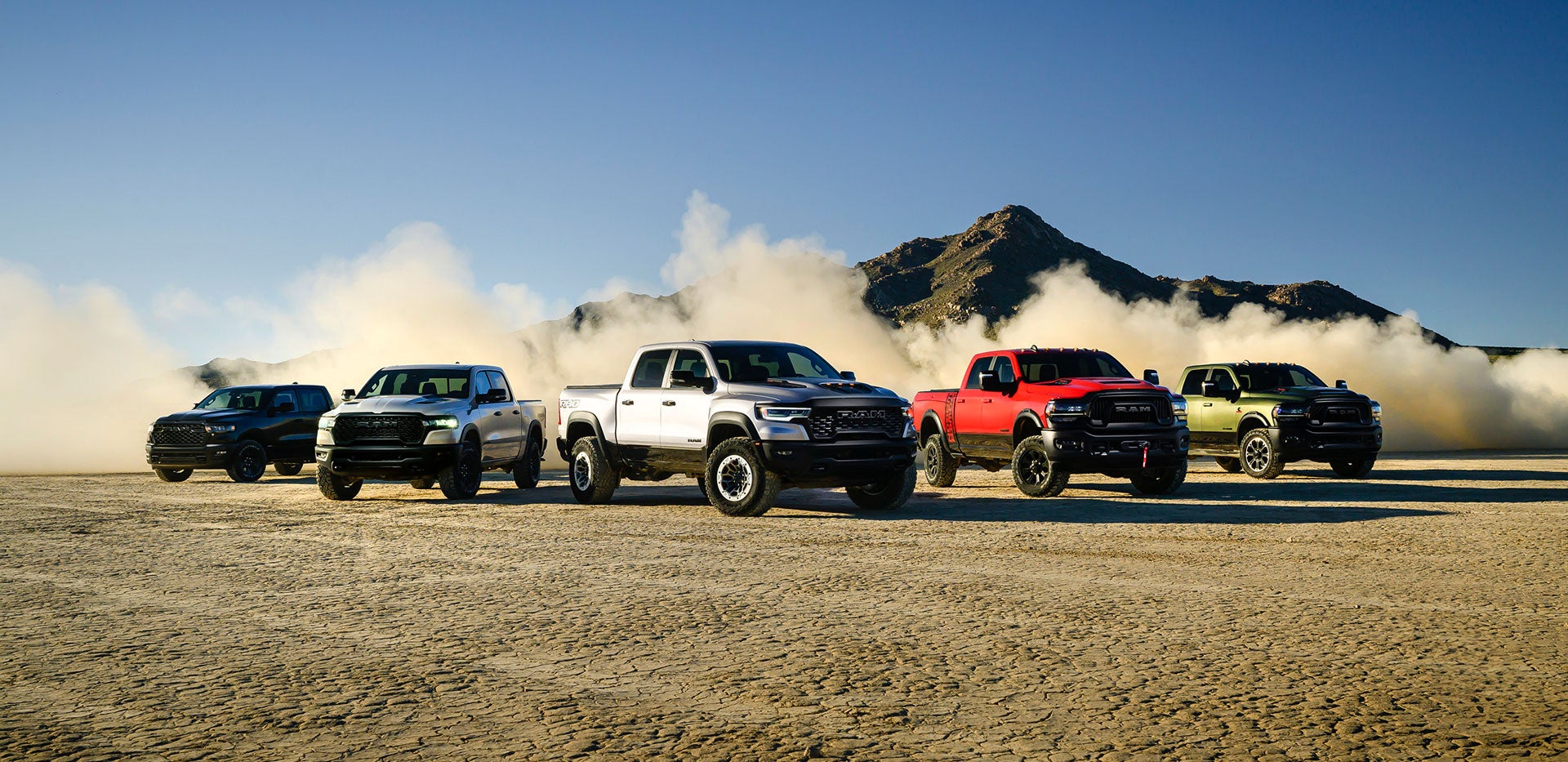 RAM trucks lineup